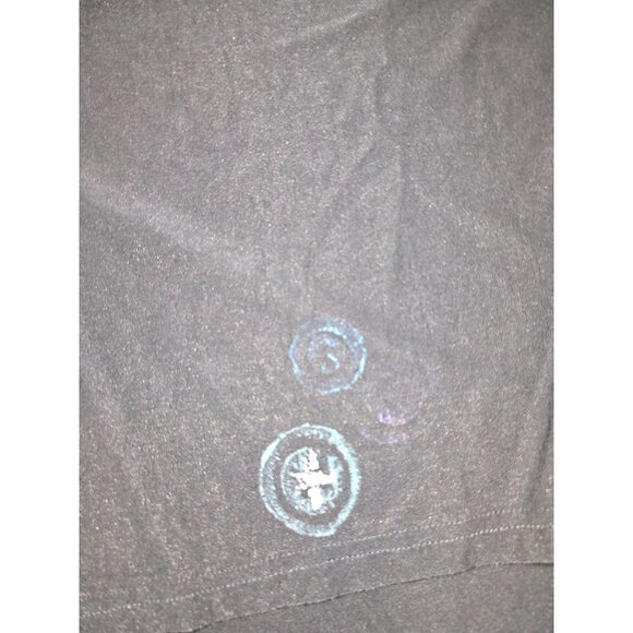 JGs Mad Lab Womens Black Wearable Art Blouse With Colorful Trim/Embroidery - Picture 8 of 8